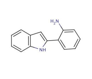 2-(2-Aminophenyl)indole (CAS 32566-01-1) - chemical structure image
