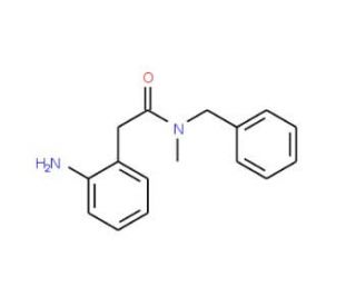 2-(2-aminophenyl)-N-benzyl-N-methylacetamide - chemical structure image