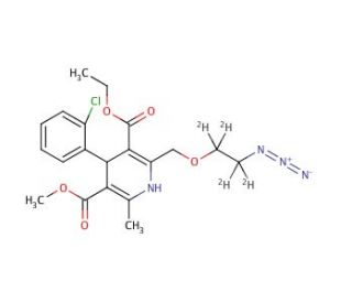 2-[(2-Azidoethoxy-d4)methyl]-4-(2-chlorophenyl)-3-ethoxycarbonyl-5-methoxycarbonyl)-6-methyl-1,4-dihydropyridine - chemical s