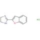 2-(2-Benzofuranyl)-2-imidazoline hydrochloride - chemical structure image