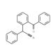 2-(2-Benzoylphenyl)-2-phenylacetonitrile (CAS 127667-32-7) - chemical structure image