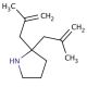 2,2-Bis-(2-methyl-allyl)-pyrrolidine - chemical structure image