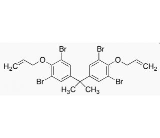 2,2-Bis(4-allyloxy-3,5-dibromophenyl)propane (CAS 25327-89-3) - chemical structure image