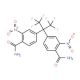 2,2-Bis(4-carbamoyl-3-nitrophenyl)hexafluoropropane - chemical structure image