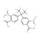 2,2-Bis(4-carboxy-3-nitrophenyl)hexafluoropropane (CAS 115873-09-1) - chemical structure image