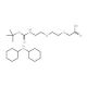 2-[2-(Boc-amino)ethoxy]ethoxyacetic acid (dicyclohexylammonium) salt (CAS 560088-79-1) - chemical structure image