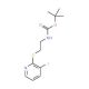 2-(2-Boc-amino)ethylthio-3-iodopyridine - chemical structure image