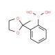 2-(2-Boronobenzene)-2-methyl-1,3-dioxolane (CAS 243140-14-9) - chemical structure image
