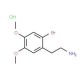 2-(2-bromo-4,5-dimethoxyphenyl)ethanamine hydrochloride (CAS 63375-81-5) - chemical structure image