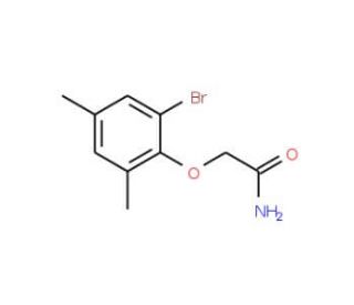 2-(2-bromo-4,6-dimethylphenoxy)acetamide - chemical structure image