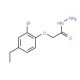 2-(2-Bromo-4-ethylphenoxy)acetohydrazide - chemical structure image