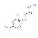 2-(2-Bromo-4-isopropylphenoxy)acetohydrazide - chemical structure image