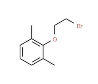 2-(2-Bromo-ethoxy)-1,3-dimethyl-benzene (CAS 37136-92-8) - chemical structure image