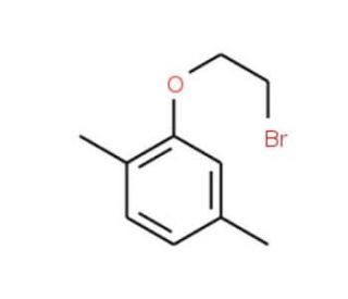 2-(2-Bromo-ethoxy)-1,4-dimethyl-benzene (CAS 37136-96-2) - chemical structure image