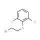 2-(2-bromoethoxy)-1,3-dichlorobenzene (CAS 26583-73-3) - chemical structure image
