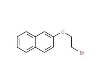 2-(2-bromoethoxy)naphthalene (CAS 13247-80-8) - chemical structure image