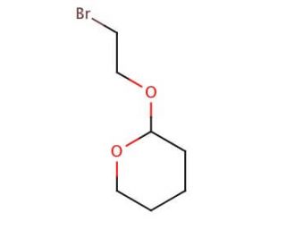 2-(2-Bromoethoxy)tetrahydro-2H-pyran (CAS 17739-45-6) - chemical structure image