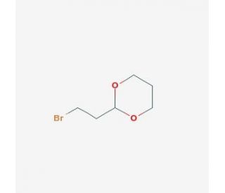 2-(2-Bromoethyl)-1,3-dioxane (CAS 33884-43-4) - chemical structure image