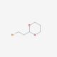 2-(2-Bromoethyl)-1,3-dioxane (CAS 33884-43-4) - chemical structure image
