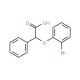 2-(2-bromophenoxy)-2-phenylacetic acid - chemical structure image
