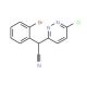 2-(2-Bromophenyl)-2-(6-chloro-3-pyridazinyl)-acetonitrile - chemical structure image