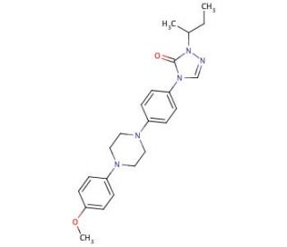 2-(2-Butyl)-4-{4-[4-(4-methyloxy-phenyl)-piperazin-1-yl]-phenyl}-2,4-dihydro-[1,2,4]-triazol-3-one (CAS 252964-68-4) - chemic