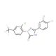 2-(2-Chloro-4-trifluoromethylphenyl)-5-(3,4-dichlorophenyl)-1,2-dihydro-3H-1,2,4-triazol-3-one - chemical structure image