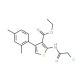 2-(2-Chloro-acetylamino)-4-(2,4-dimethyl-phenyl)-thiophene-3-carboxylic acid ethyl ester - chemical structure image