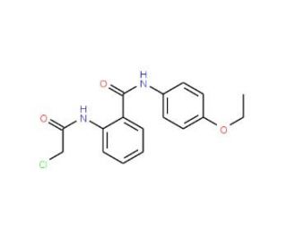 2-(2-Chloro-acetylamino)-N-(4-ethoxy-phenyl)-benzamide - chemical structure image