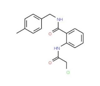 2-(2-Chloro-acetylamino)-N-(4-methyl-benzyl)-benzamide - chemical structure image