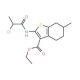 2-(2-Chloro-propionylamino)-6-methyl-4,5,6,7-tetrahydro-benzo[b]thiophene-3-carboxylic acid ethyl ester - chemical structure