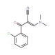 2-(2-Chlorobenzoyl)-3-(dimethylamino)acrylonitrile (CAS 52200-17-6) - chemical structure image