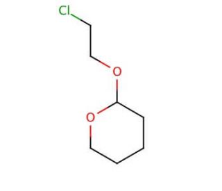 2-(2-Chloroethoxy)tetrahydro-2H-pyran (CAS 5631-96-9) - chemical structure image