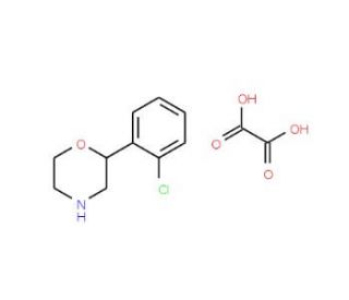 2-(2-Chlorophenyl)morpholine oxalate (CAS 913297-04-8) - chemical structure image