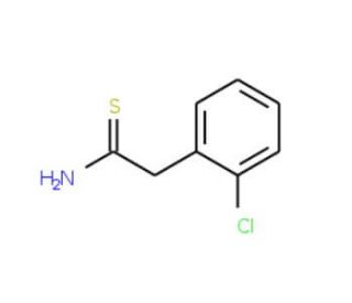 2-(2-Chlorophenyl)thioacetamide (CAS 673476-96-5) - chemical structure image