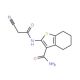 2-(2-Cyano-acetylamino)-4,5,6,7-tetrahydro-benzo[b]thiophene-3-carboxylic acid amide - chemical structure image