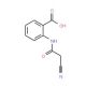 2-(2-Cyano-acetylamino)-benzoic acid (CAS 87613-40-9) - chemical structure image