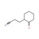 2-(2-Cyanoethyl)cyclohexanone (CAS 4594-78-9) - chemical structure image