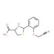 2-(2-Cyanomethoxy-phenyl)-thiazolidine-4-carboxylic acid - chemical structure image