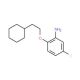2-(2-Cyclohexylethoxy)-5-fluoroaniline - chemical structure image