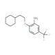 2-(2-Cyclohexylethoxy)-5-(trifluoromethyl)aniline - chemical structure image