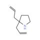 2,2-Diallyl-pyrrolidine (CAS 40162-97-8) - chemical structure image