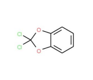 2,2-Dichloro-1,3-benzodioxole (CAS 2032-75-9) - chemical structure image