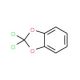 2,2-Dichloro-1,3-benzodioxole (CAS 2032-75-9) - chemical structure image