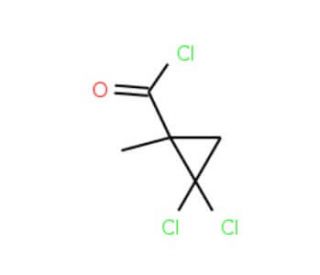 2,2-Dichloro-1-methyl-cyclopropanecarbonyl chloride - chemical structure image