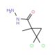 2,2-Dichloro-1-methylcyclopropanecarbohydrazide - chemical structure image