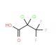 2,2-Dichloro-3,3,3-trifluoropropionic acid (CAS 422-39-9) - chemical structure image
