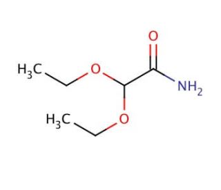 2,2-Diethoxyacetamide (CAS 61189-99-9) - chemical structure image