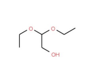 2,2-Diethoxyethan-1-ol (CAS 621-63-6) - chemical structure image