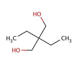 2,2-Diethyl-1,3-propanediol (CAS 115-76-4) - chemical structure image